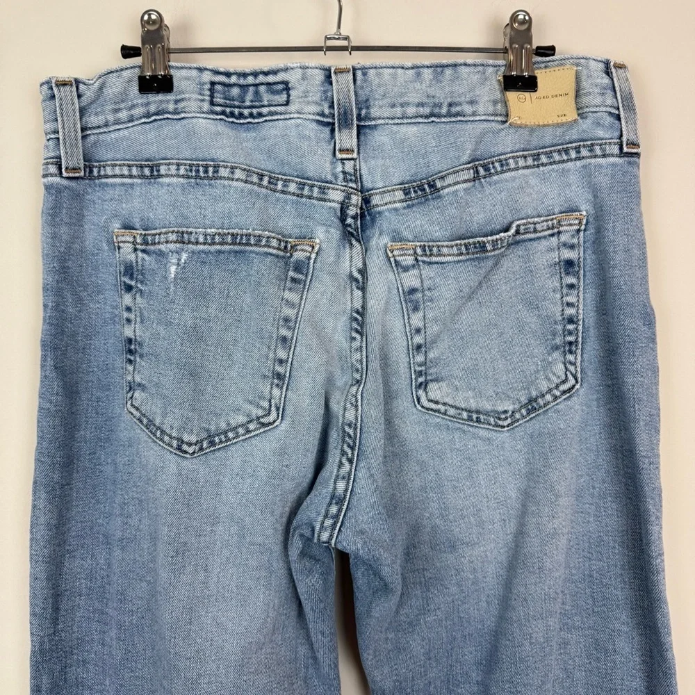 AG Adriano Goldschmied Ex-Boyfriend Slouchy Slim Jeans 20 Years Fossil Sz 29
